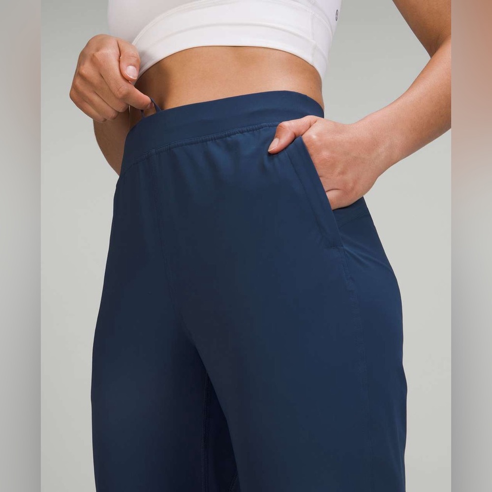 Lululemon Adapted State Fleece High-Rise Jogger Mineral Blue Size 8 - Picture 4 of 16